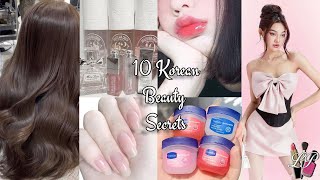 ‎🌸 ⋆₊✧ 10 Korean Beauty secrets to look more beautiful ‎ Beauty tips [upl. by Inaffyt]