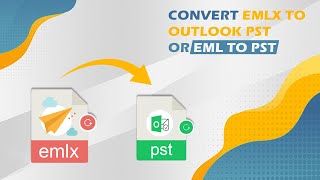 How to Convert EML to PST or EMLX to Outlook PST  Softaken Software [upl. by Arie2]