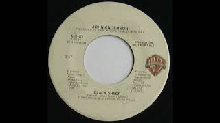 Black Sheep by John Anderson 33 rpm [upl. by Nido]