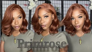 Synthetic Wig Show amp Tell  Love It  Outre Melted Hairline Synthetic Lace Front Wig  Primrose 🧡 [upl. by Alesiram]