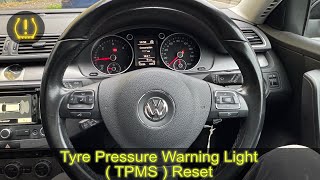 2024 VW PASSAT tyre pressure warning reset [upl. by France346]