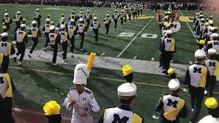 Michigan Marching Band Pregame [upl. by Eeleak]