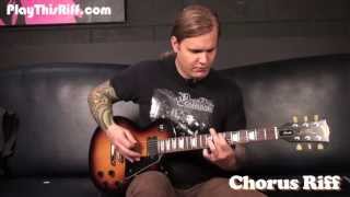 THE SWORD guitar lesson for quotApocryphonquot with PlayThisRiffcom [upl. by Brina]