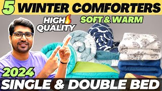 🔥BEST COMFORTERS BLANKET IN INDIA⚡ BEST COMFORTER FOR HEAVY WINTER⚡BEST COMFORTERS IN INDIA [upl. by Eugen999]