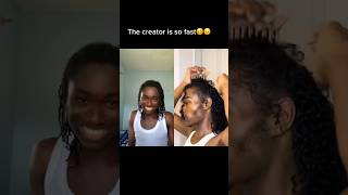 Natural hair styling imitation gone wrong Billie eillish Armani  Erik and ceejay [upl. by Adyaj]