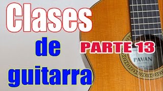 Lecciones de guitarra para principiantes parte 13 [upl. by Seamus726]