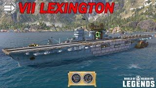 LEXINGTON  Nobilium Tarnung  World of Warships Legends [upl. by Enreval]