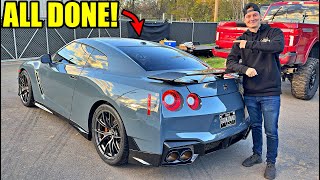 Rebuilding A Wrecked 2024 Nissan GTR Part 8 [upl. by Rodolfo782]