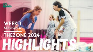 Week 1 Highlights  Girls Division 2024  TheZone Session A [upl. by Eittik]