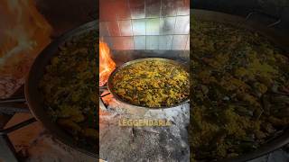 La Paella più iconica della Spagna food [upl. by Pentha]