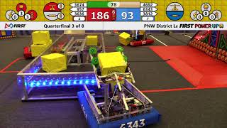 2018 FRC Lake Oswego Event Week 5 Quaterfinal 03 [upl. by Adirf]