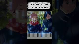 KAIKAI KITAN  Jujutsu Kaisen Opening FULL  Piano Cover music trending jujutsukaisen [upl. by Ronym128]