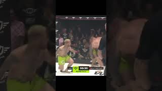 Eddie Hall Powerbomb and KO in a 2v1mma eddiehall edit boxing ufc worldfreakfightleague [upl. by Anica]