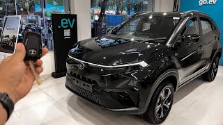 2024 Tata Nexon EV DARK Edition Launched  465 km Range  New Interiors  Review [upl. by Tur]