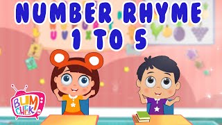 Numbers Rhyme  Numbers Song For Kids  Learn Counting 15 Nursery Rhymes amp Kids Songs Bumcheek TV [upl. by Eneja]