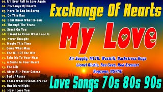 Best Romantic Old Love Songs of All Time 💗 70s 80s 90s Hits MLTR Air Supply Westlife Boyzone [upl. by Airdnaxila]