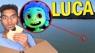 Do Not Mail Yourself To LUCA THE SEA MONSTER From LUCA MOVIE At 3AM CURSED LUCA IN REAL LIFE [upl. by Ru]