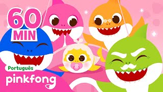 TV Ser Criança é 👶   Completo  Pinkfong Bebê Tubarão Canções para Crianças [upl. by Yenittirb399]