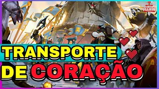 TUDO QUE VOCÊ PRECISA SABER SOBRE TRANSPORTE DE CORAÇÃOFACÇÃO  ALBION ONLINE [upl. by Ominorej]