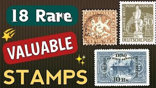 Most Expensive Stamps From Iceland and World  Top Philatelic Auctions  Part 28 [upl. by Bradshaw134]