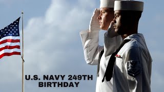 LIVE Navy 249th birthday [upl. by Lynad40]