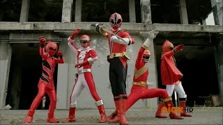 Power Rangers Super Megaforce  Legendary Red Ranger Mode  Power Rangers Official [upl. by Adnaluoy]