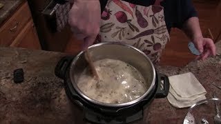 New England Clam Chowder  Instant Pot Recipe [upl. by Diskson196]