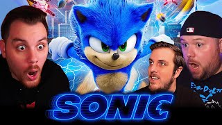 Sonic the Hedgehog Movie 2020 Group REACTION [upl. by Ricard]