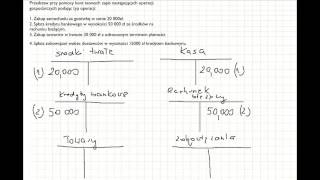 5aZapis operacji gospodarczych  Przykład [upl. by Ita]