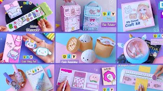 easy paper craft idea  handmade paper craft  school hacks  how to make paper craft [upl. by Elletsirhc]