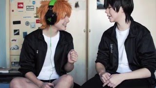 Haikyuu KageHina Whisper Challenge [upl. by Akihc410]