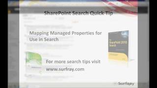 Mapping a Managed Property in SharePoint  SharePoint Search Quick Tip 4 [upl. by Mariejeanne]