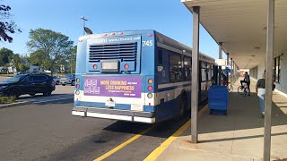 CTtransit 2007 New Flyer Industries D40LF 745 on the 234P O7 Part 2 [upl. by Villiers401]