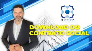 Como baixar o Contrato depois do Protocoloweb da Jucerja [upl. by Blinnie932]