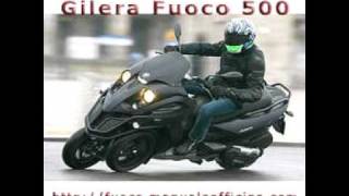 Gilera Fuoco 500 Manuale Officina [upl. by Niwre]