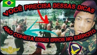 Dicas Importantes que você precisa Saber Para ser um PQD 2017 Exercito Brasileiro [upl. by Akered115]