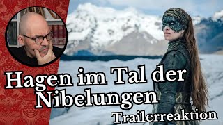 Hagen im Tal der Nibelungen  Trailerreaktion [upl. by Vanzant10]