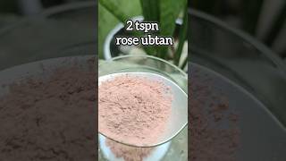 DIY Face pack for oily skin Rose Ubtan Face PackMiss Blissful youtube shorts viralshort viral [upl. by Sileas]