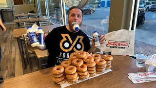 COMIENDO MÁS DE 50 DONUTS EN LA TIENDA DE LOS DONUTS MÁS FAMOSOS DEL MUNDO EN ESTADOS UNIDOS [upl. by Arick]