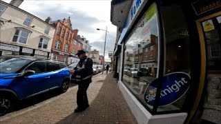 Rhyl  Traffic Warden on the prowl [upl. by Gnad]