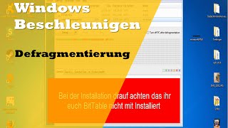 Windows beschleunigen durch Defragmentieren  Tutorial [upl. by Aielam]