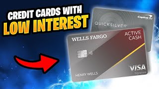 The best credit cards with low interest rates [upl. by Derwin]