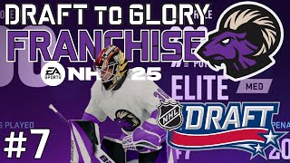 NHL 25 Draft to Glory Franchise mode 7 “2029 DRAFTDEFENCE IS SUCCESSquot [upl. by Nagiem]