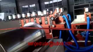 Broom pet filament making machine by 100 pet flakes from bottles [upl. by Eintrok497]