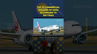 Top 10 Commercial Airlines of 2024  SKYTRAX  Jicki Facts [upl. by Mayworm]