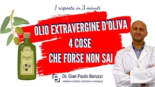 Olio extravergine doliva 4 cose che forse non sai [upl. by Sremlahc367]