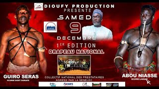 🛑Direct Arène national Combat Guiro Sérass vs Abou ndiassè  Thiatou kïare vs Thiandoum 2 [upl. by Swehttam]