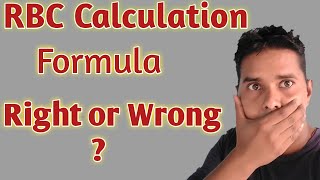 Manual rbc count  Manual rbc count formula  How to calculate rbe count [upl. by Anyal]