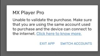 Mx player Pro unable to valid email address problem fixed 100 [upl. by Teloiv717]