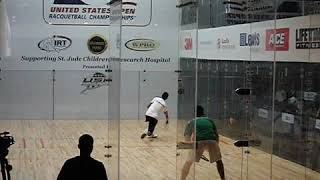 2010 US OPEN RACQUETBALL SUPER SLOW 056 [upl. by Aztiram]